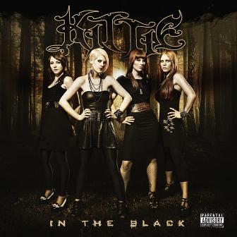 The official album cover for In The Black.